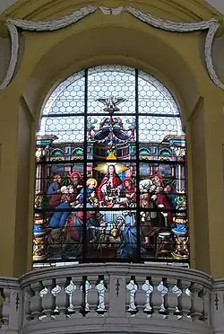 Vitráž Poslední večeře