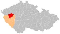 Okres Plzeň-sever na mapě