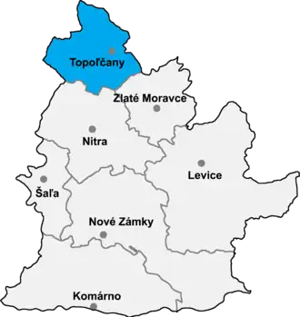 Dnešní Topoľčanský okres
