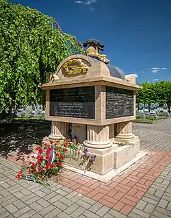 Památník ruských důstojníků z bitev u Drážďan a Chlumce v roce 1813