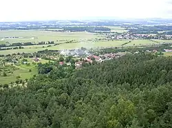 Pohled z Drábských světniček