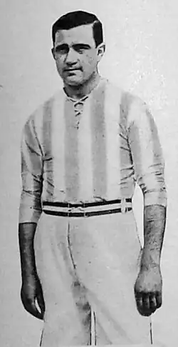 Francisco Olazar jako hráč Racing Club de Avellaneda