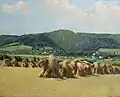 Oldřich Hlavsa Krajina se snopy