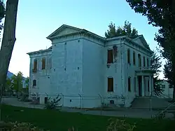 Historická budova okresního soudu v Hawthornu