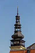 Detail vrcholu radniční věže