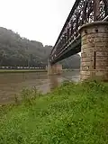 Železniční most Děčín-Žleb