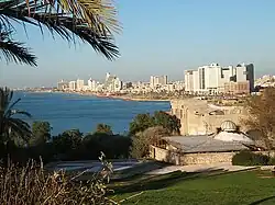 Pohled z Jaffy na Tel Aviv