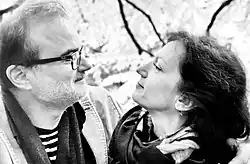 Olga Stehlíková a Milan Ohnisko alias Jaroslava Oválská, Praha, 2022