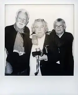 Oliver Mark: Robert Lebeck, Volker Hinz a Konrad R. Müller, Berlín, 2014