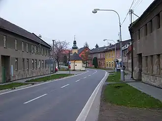 Silnice II/570 v Nedvězí