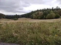 Olověnský vrch a Malý hub