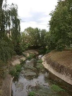 Knovízský potok v Olovnici