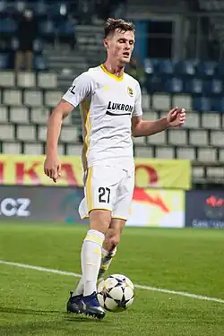 Ondřej Bačo v dresu FC Fastav Zlín (2018)