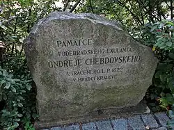 Památník Ondřeje Chebďovského