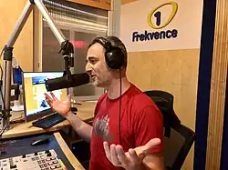 Ondřej Kubala v rádiu Frekvence 1