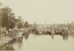 Sluis, Amstel, asi 1860
