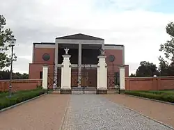 Obřadní síň hřbitova z roku 2007