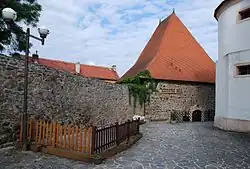 Minoritská bašta a roh minoritského kláštera