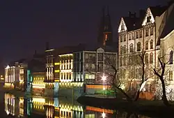 Noční panorama Starého Města