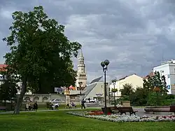 Parková úprava náměstí