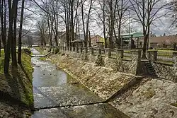 Řeka Vučica v Orahovici