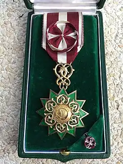 Insignie řádu IV. třídy