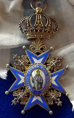 Odznak řádu třídy velkokříže