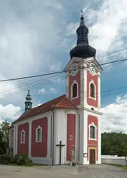 Kostel svatého Jiří v Ořechově-Tikovicích