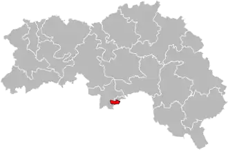 Kanton na mapě departementu Orne