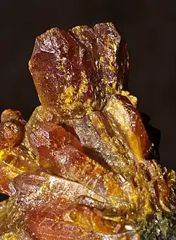 Auripigment, provincie Chu-nan, Čína