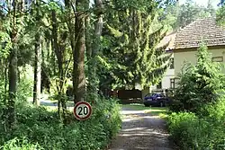 Bývalý mlýn v osadě Vrabcov