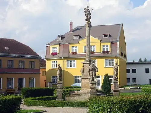 Mariánský sloup v Osečné