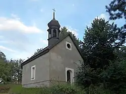 Kaple, pohled od západu