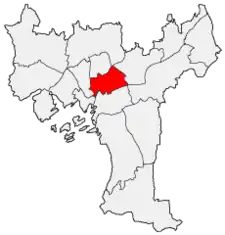 Grünerløkka na mapě