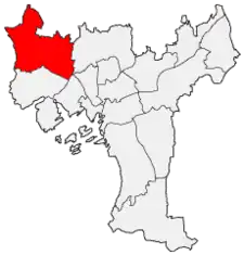 Vestre Aker na mapě