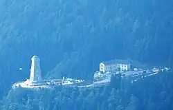 Panoramamatický snímek památníku