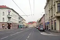 Nádražní ulice v Přívoze