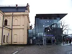 Nádražní budova v severní části