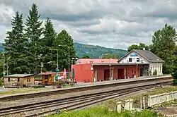 Nádražní budova v roce 2025