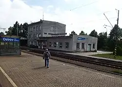 Nádraží v Ostrově nad Oslavou