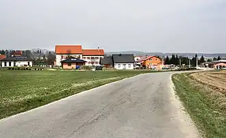 Silnice II/349 v Otíně