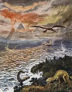 Ilustrace z knihy Na Měsíc a ještě dál (1926)