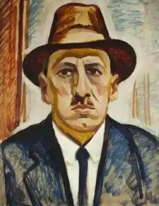 Otakar Marvánek autoportrét