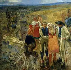 Otakar Lebeda Zabitý bleskem (1900-01)