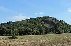 Otmíčská hora od západu