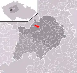 Otročiněves na mapě