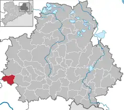 Ottendorf-Okrilla na mapě