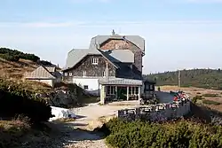 Horská chata arcivévody Otty, jižní strana