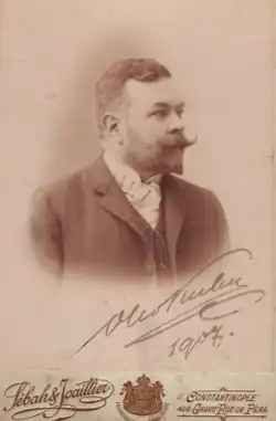 Baron Otto Kuhn von Kuhnenfeld jako vyslanec v Černé Hoře (1907)