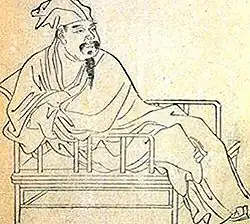 Dobový obraz Ou-jang Sioua od neznámého autora